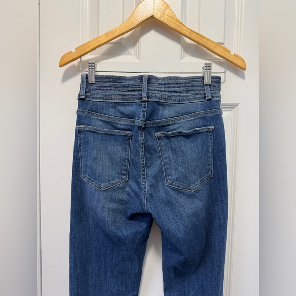FRAME Women's Le High Flare Dark Wash Jeans Size 26 - Picture 8 of 15